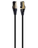  Kabelis Gembird S/FTP Cat. 8 LSZH Patch Cord Black 2 m 