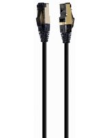  Kabelis Gembird S/FTP Cat. 8 LSZH Patch Cord Black 3 m 