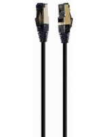  Kabelis Gembird S/FTP Cat. 8 LSZH Patch Cord Black 5 m 