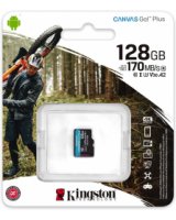  Atmiņas karte Kingston Canvas Go Plus MicroSDXC 128GB 