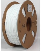  3D Printera izejmateriāls Kvēldiegs Gembird PLA Flexible White 1,75 mm 1kg 