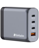  Lādētājs Verbatim Wall Charger 140W Grey 