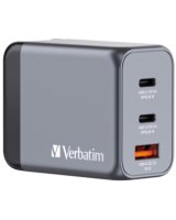  Lādētājs Verbatim Wall Charger 65W Grey 