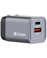  Lādētājs Verbatim Wall Charger 35W Grey 