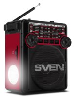  Radio uztvērējs Sven SRP-355 Red 