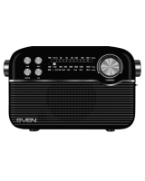  Radio uztvērējs Sven RP-500 Black 