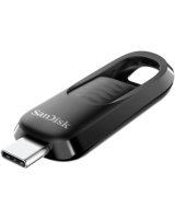  Zibatmiņa SanDisk Ultra Slider USB Type-C 128GB Black 