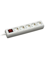  Pagarinātājs Bellight 5 sockets 1.5m White 