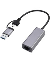  Adapteris Gembird USB 2.5G Gigabit Network Adapter Space Grey 