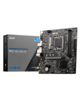  Pamatplate MSI PRO H610M-G DDR5 
