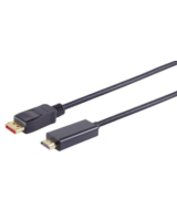  Kabelis Brackton DisplayPort Male - HDMI Male 1.0m Black 