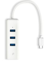  USB centrmezgls TP-Link UE330C USB-C - 3 x USB-A 3.0 Ports 1 Gigabit Ethernet Port 