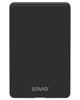  Kastīte cietajam diskam Savio 2.5'' HDD/SSD SATA USB 2.0 