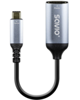  Adapteris Savio USB Type-C Male - HDMI Female 4K 