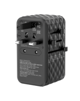  Lādētājs Verbatim Universal Travel Adapter 100W GaN III 