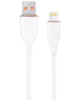  Kabelis Gembird Premium silicon USB-A Male - 8-pin Male 1.5m White 