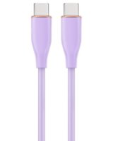  Kabelis Gembird Premium silicon USB Type-C Male - USB Type-C Male 1.5m Violet 