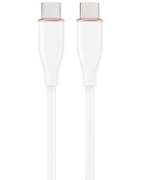  Kabelis Gembird Premium silicon USB Type-C Male - USB Type-C Male 1.5m White 
