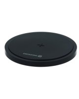  Bezvadu Lādētājs Swissten ar USB - USB-C kabeli 15W Melns 