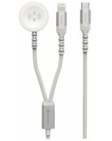  Lādētājs Swissten 2in1 Apple Watch + Lightning 1.2m 