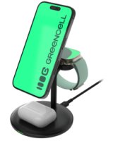  Lādētājs Greencell MagScape 3-in-1 MagSafe Wireless Charger 