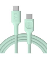  Kabelis Green Cell PowerStream USB Type-C Male - USB Type-C Male 100W Mint Green 2m 