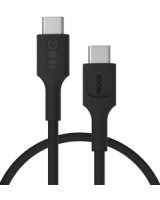  Kabelis Green Cell PowerFlex Fast Charging USB Type-C Male - USB Type-C Male 100W Black 1.2m 