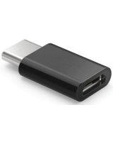  Adapteris SAVIO Micro USB - USB Type-C melns 