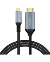  Kabelis SAVIO USB-C – HDMI 2.0B 3m 