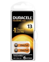  Baterijas Duracell Hearing Aid 13 (A13) 6-paka 