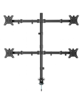  Monitora stiprinājums Gembird Adjustable Desk Mounted 4-display Rotate Tilt Swivel 