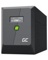  Nepārtrauktas barošanas bloks Green Cell PowerProof LCD UPS 1500VA 1050W 2x Schuko + 3x IEC 