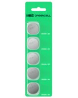  Baterijas Green Cell Blister 5x Lithium Battery CR2016 