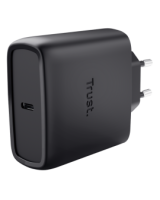  Lādētājs Trust Maxo 65W Black USB-C + 2m USB-C Cable Black 