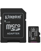  Atmiņas karte Kingston MicroSDXC 64GB Canvas Select Plus 