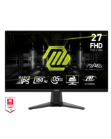  Monitors MSI MAG 275F 27'' R-IPS FHD 0.5ms 180hz 