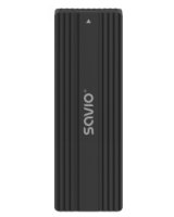  Kastīte cietajam Savio External M.2 NVMe & NGFF Combo 