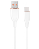  Kabelis Gembird Premium silicon USB-A Male - USB Type-C Male 1.5m White 