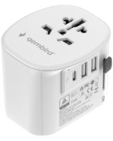  Adapteris Gembird Universal Travel Adapter 15W 