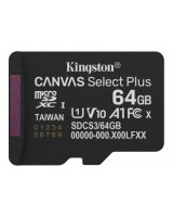  Atmiņas karte Kingston MicroSDXC 64GB Canvas Select Plus bez adaptera 