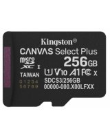  Atmiņas karte Kingston MicroSDXC 256GB Canvas Select Plus bez adaptera 
