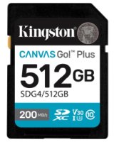  Atmiņas karte Kingston 512GB SDXC Canvas Go Plus Gen4 