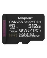  Atmiņas karte Kingston MicroSDXC 512GB Canvas Select Plus bez adaptera 