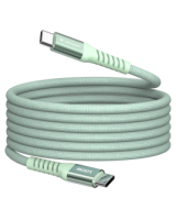  Kabelis Verbatim Sync & Charge Magnetic Type-C 100W 120cm Green 