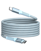  Kabelis Verbatim Sync & Charge Magnetic Type-C 60W 120cm Blue 