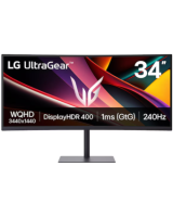  Monitors LG 34'' 34G630A-B IPS QHD 240Hz Curved 
