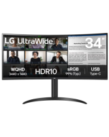  Monitors LG 34'' 34WR55QK-B IPS QHD 100hz Curved 