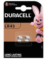  BaterijaS Duracell LR43 2 pack 1.5V 186/V12GA 