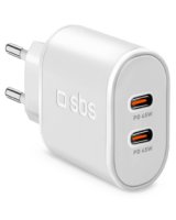  Lādētājs SBS 2x USB-C 45W 
