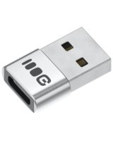  Adapteris Green Cell Plug&Play USB-A to USB-C Aluminum 